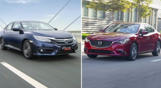 Mazda 6 và Honda Civic: Thể thao hay nét sang trọng?